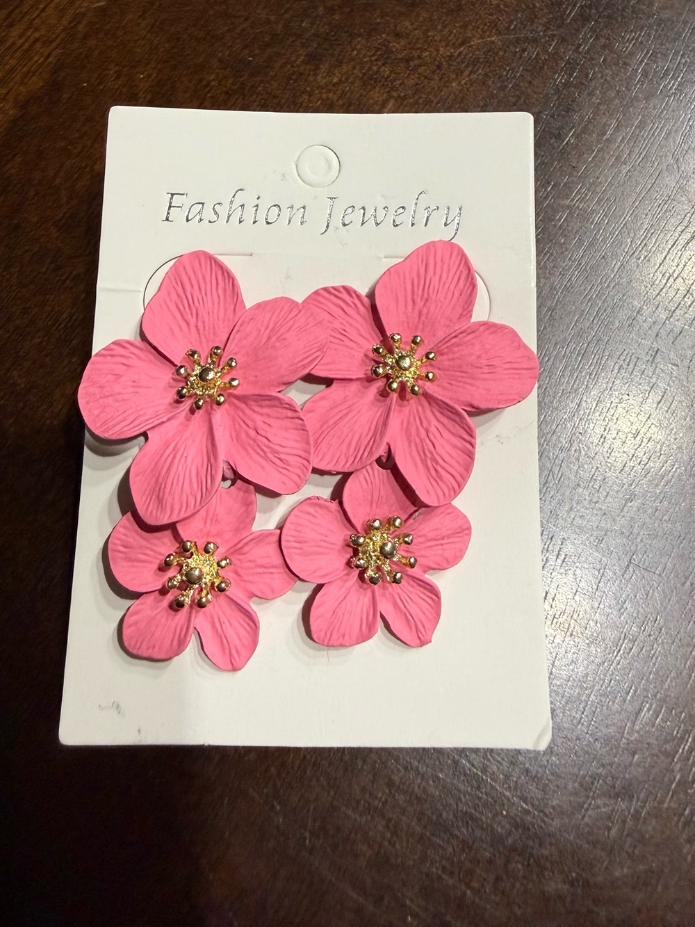 NEW Floral Statement Earrings - Fashion Jewelry